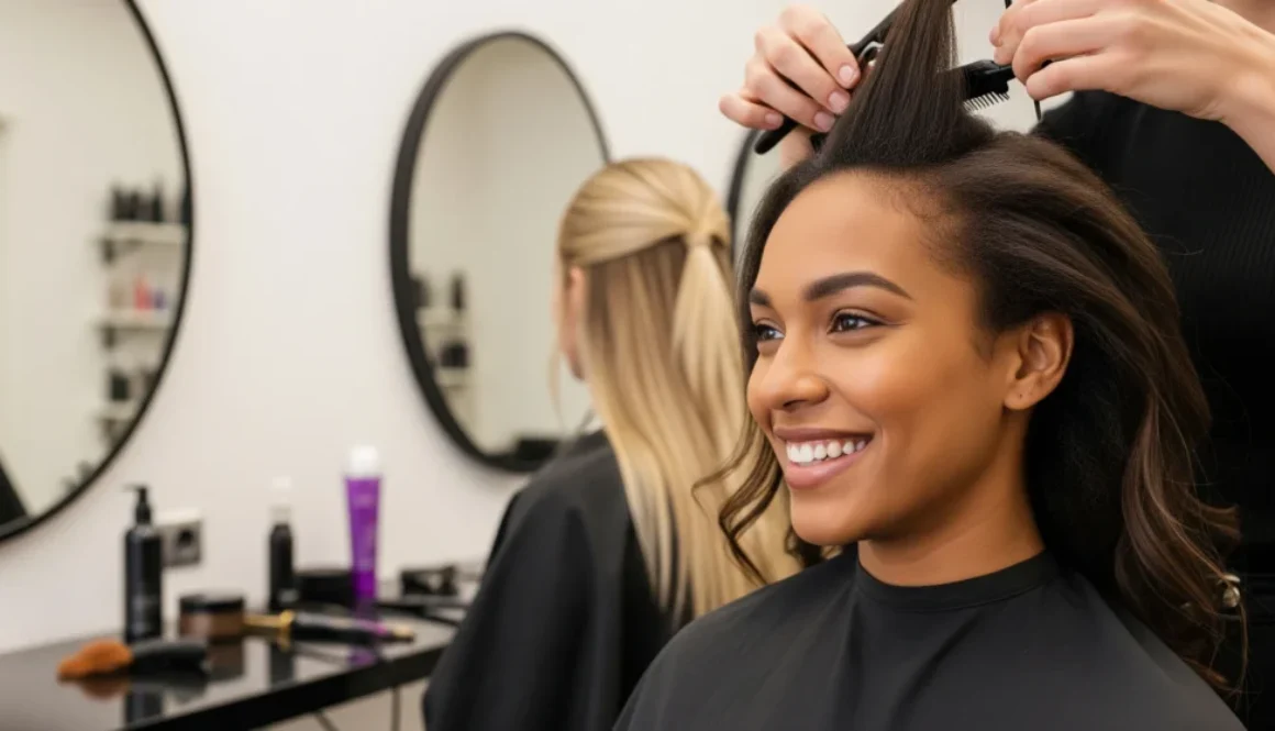 close-hair being styled2